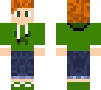green hoodie boy
