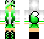 green wolf girl
