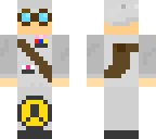 mad scientist goggles on