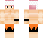 natsu in swimming trunks