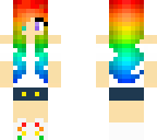 rainbow girl