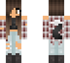 wolf flannel girl