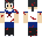 ayano with blood