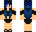 blue endergirl bikini