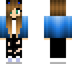 blue girl