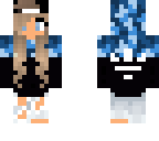 blue girl