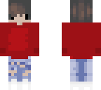 chibi red hoodie boy