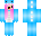 cotton candy colored dinosaur