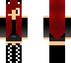 dark girl red