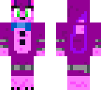 jakkie as animatronic purple