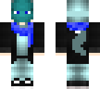 masked ice wolf boy