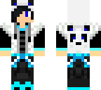 panda boy blue