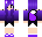 purple fox girl