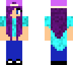 purple girl edit