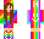 rainbow girl