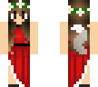red prom dress