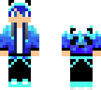 blue panda boy