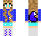 blue wolf girl