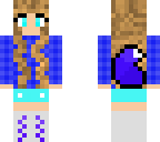 blue wolf girl