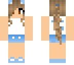 girl with ponytail