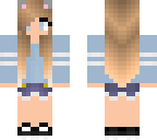 gray blue girl