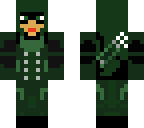 green arrow to