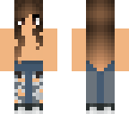 jeans and hair