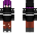 purple haired fox boy