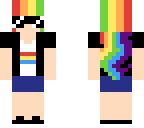 rainbow dash girl