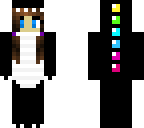 rainbow dino girl