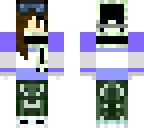 ski girl edit