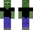 zombie with  a black shirt