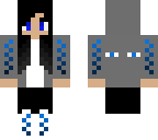 blue ender girl