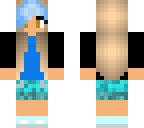 blue girl