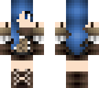 blue girl