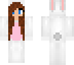 brunette easter bunny