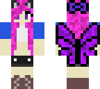 butterfly cat girl