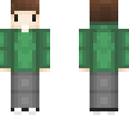 green pixelated guy