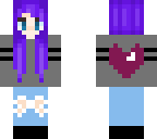 purple hair