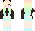 rainbow panda girl