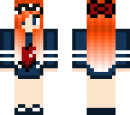 red haired minecraft cutie