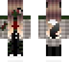 wolf zombie girl