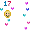 17 emojis owo