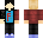 black and red skin boy