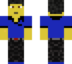 blue golfer