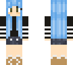 blue tumblr girl