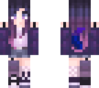 blue wolf girl edit