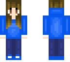 cute blue girl