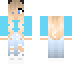 cute blue girl