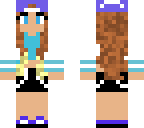 cute blue tomboy